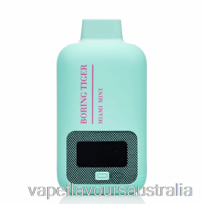 Vape Flavours Australia LUFFBAR Boring Tiger 25000 Disposable Miami Mint